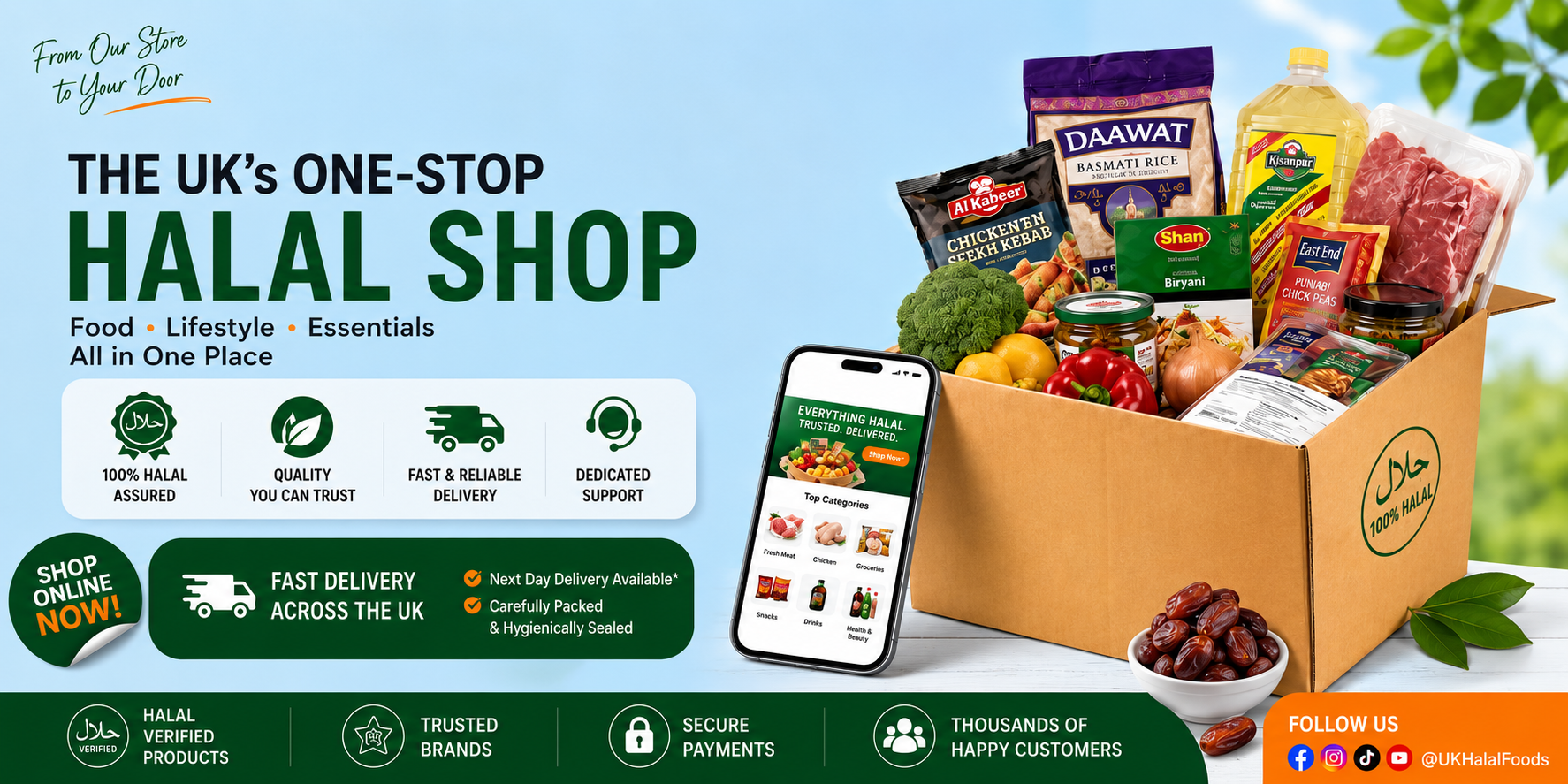 UK Halal Foods Hero